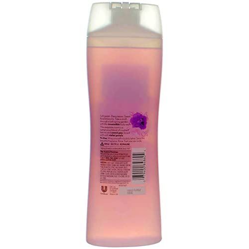 Suave Naturals Body Wash Sweet Pea and Violet 15 oz (Pack of 3)