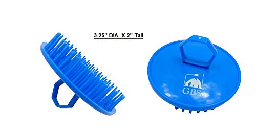 G.B.S Hair Scalp Massager Shampoo Brush-Scalp Brush for Hair Washing, Women, Men & Pet Grooming, Blue