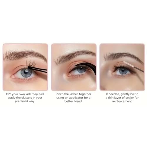 [4paris] Miss Lashes Girly Curl Voluminous Multi-Layered, 11mm Crisscross, GC11