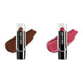 wet n wild Silk Finish Lipstick 2-Pack, Mink Brown & Fuchsia Pink