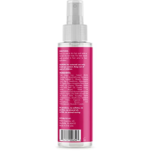Mielle Organics Mongongo Oil Heat Protectant Spray, 4 oz