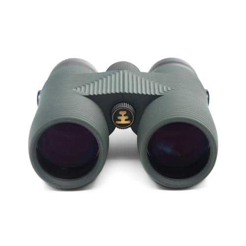 Nocs Provisions Pro Issue 8x42 Waterproof Binoculars, 8X Magnification, Phase Coated Bak4 Prism, Wide View Multi-Coated Lenses for Bird Watching, Wildlife Viewing & Stargazing - Alpine Green