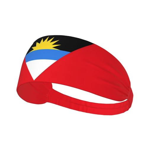 Patriotic Flag Headband for Sports - Moisture Wicking Sweatband