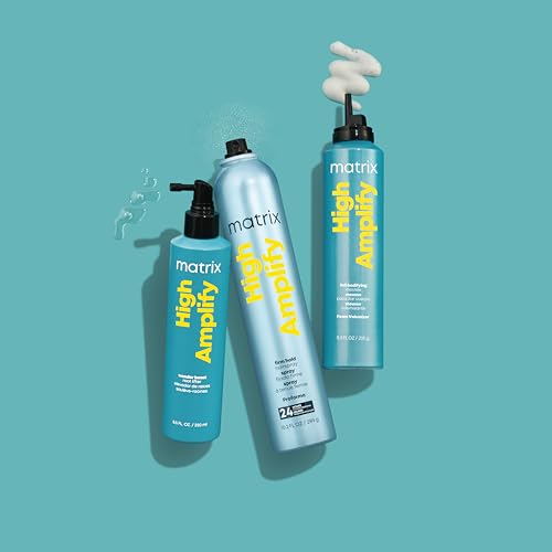 MATRIX High Amplify Wonder Booster Root Lifter Spray - Provides Extreme Volume & Body,Boost Structure in Fine Hair,Thin & Limp Hair,Flexible Hold,8.5 Fl Oz,Vegan,(Pack of 2)