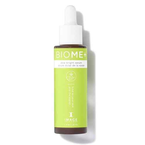 IMAGE Skincare, BIOME+ Dew Bright Serum, Microbiome Friendly Facial Serum, Boosts Luminosity and Enhances Elasticity