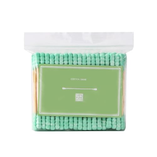 Colorful Double Head Cotton Swabs 100 Pack