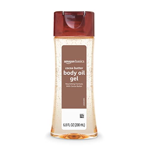 Body Oil Gel with Cocoa Butter - Paraben-Free, 6.8 Fl Oz - Very Dry Skin Care - Variation of THIS listing