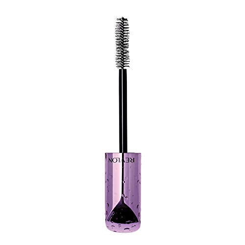 Revlon Volumazing Waterproof Mascara, Oversized Brush for Thick, Fluffy, Fanned-Out Eye Lashes, Long Lasting, Blackest Black (951), 0.3 oz