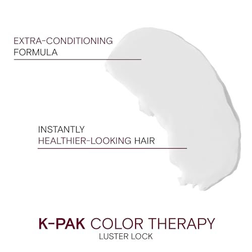 Joico K-PAK Color Therapy Luster Lock Instant Shine & Repair Treatment | For Color-Treated Hair | Boost Color Vibrancy | Repair Breakage | With Keratin & Argan Oil
