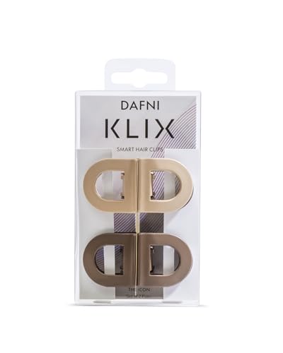 DAFNI KLIX Magnetic Hair Clips - Strong Hold, Flat Comfort Design