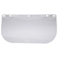 Jackson Safety Faceshield Window for Jackson Safety Headgear, 8" x 15.5" x 0.04", PETG, Unbound, Clear (Case of 12), 29104