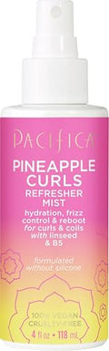 Pacifica Pineapple Curls Refresher Mist - Hydrating Curl Spray (4 fl oz)