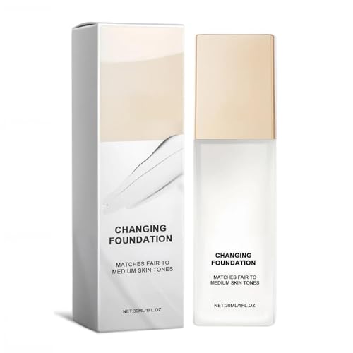 Color Changing Foundation for Mature Skin - Lightweight Concealer
