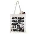 WCGXKO Motorcycle Gifts For Women Tattoos Gift Some Gir-ls Love Tattoos And Motorcycles Tote Bag
