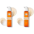 RoC Multi Correxion Revive + Glow Gel Vitamin C Cleanser,Face Wash,Facial Cleanser with Glycolic Acid,Paraben-Free,Sulfate-Free Skin Care - 6 Ounces,(Pack of 2)