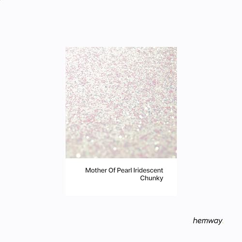 Hemway Biodegradable Glitter 100g Mother of Pearl