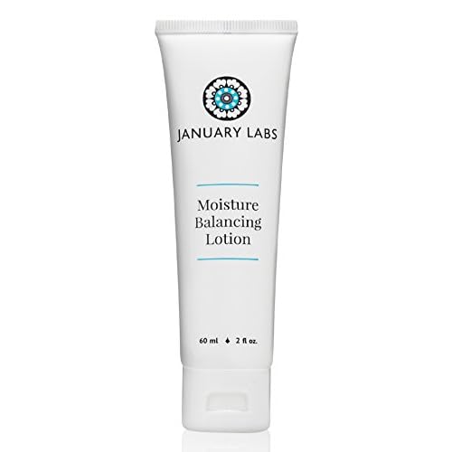 January Labs Skin Essentials Moisture Balancing Lotion, Body and Face Cream, 2 oz. tube
