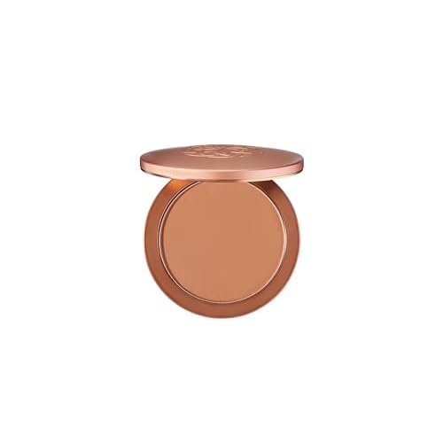 YENSA Super Serum Silk Powder Foundation - Matte Foundation Makeup to Blur and Smooth Pores - Provides a Radiant and More Even Skin Tone for a Natural, Healthy Glow - Deep 1 (0.35 oz)