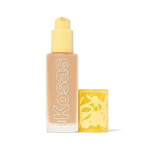 Kosas Revealer Skin-Improving Foundation SPF 25 - Light Neutral Warm 130, 1 Fl Oz