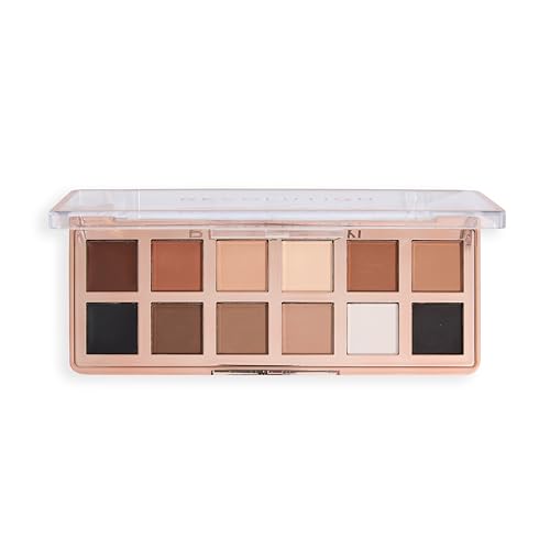 Revolution Master Icon Matte Nudes Palette - 12 Shades