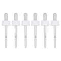 6-Pack 1.0ml Minoxidil Dropper Pipettes with Graduations