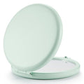 Getinbulk Compact Pocket Mirror with 1x/2x Magnification - Cyan