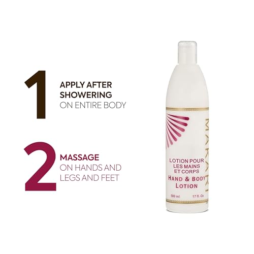 Makari Voile de Corps Hand & Body Lotion (17 fl oz) | Lightweight Moisturizing Lotion with Hyaluronic Acid & Caffeine | Smooth, Soft Feel | Fast-Absorbing, Non-Greasy Formula for Daily Use