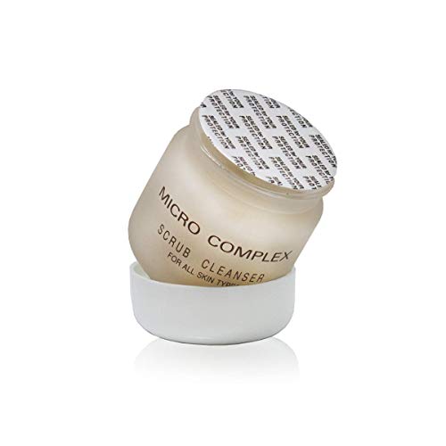 Dinur Cosmetics Micro Complex Deep Scrub Cleanser with Dead Sea Sand Gently Exfoliates, Removes Impurities, and Dead Skin Cells for Smooth, Youthful Skin