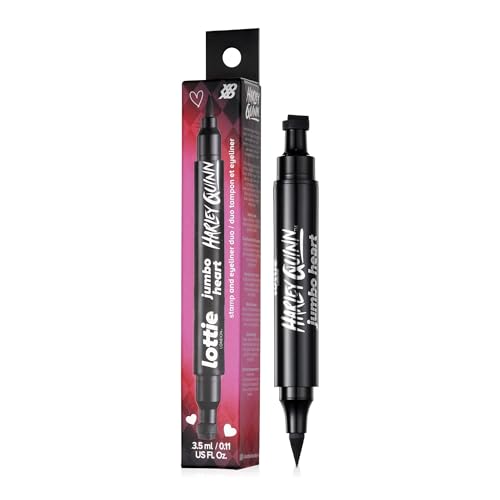 Lottie London Heart Stamp Eyeliner Duo – Precision Liner & Heart Stamp