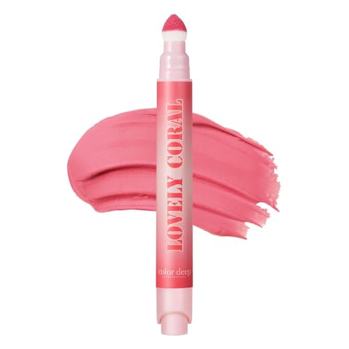 COLOR DEEP Cushion Tint Velvet Lip Tint - Lovely Coral