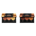 Black Radiance True Complexion Creme Contour Palette, Light to Medium, 7.5 Gram & True Complexion Creme Contour Palette, Medium to Dark, 7.5 Gram