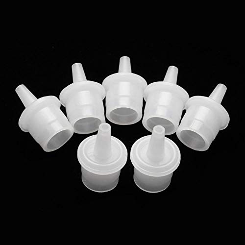 50Pcs Eyelash Glue Bottle Replacement Nozzle Caps