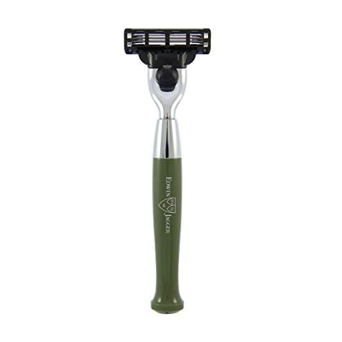 Edwin Jagger Diffusion Series Gillette Mach3 Chrome Plated Razor (Green)