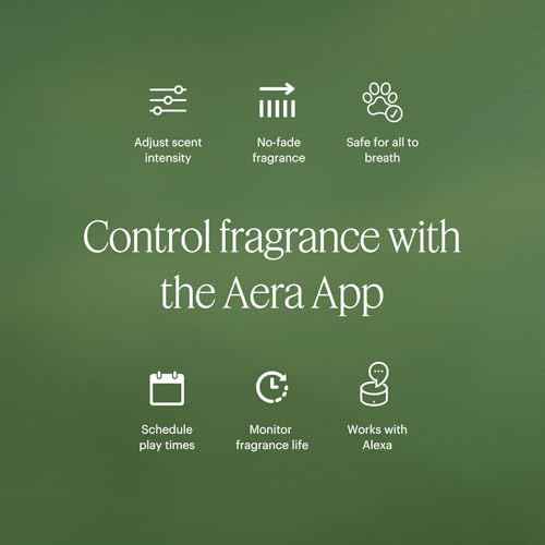 Aera Moondance - Essential Oil for Home- Warm and Alluring Fragrance - Notes of Iris, Bergamot, Amber and Vanilla - Scent Refill - Works with The Aera Diffuser