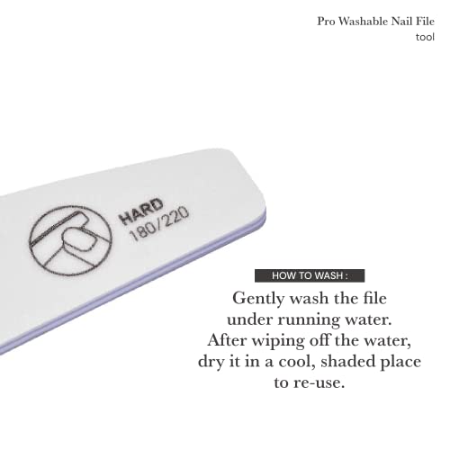 ohora Pro Washable Nail File - Two-Sided 400 Grit