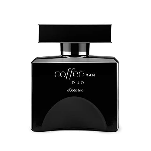 O BOTICARIO Coffee Duo Man Eau de Toilette, Long Lasting Fragrance Cologne for Men, Fresh Spice Scent, 3.4 Ounce