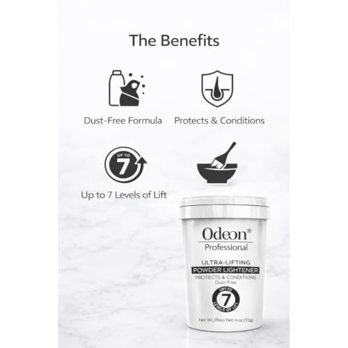 Odeon Professional Ultra-Lifting Hair Bleach Powder 4oz