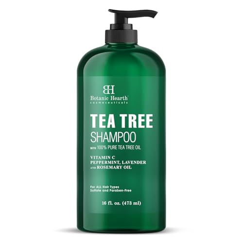 Botanic Hearth Tea Tree Shampoo with Peppermint & Lavender, 16 fl oz