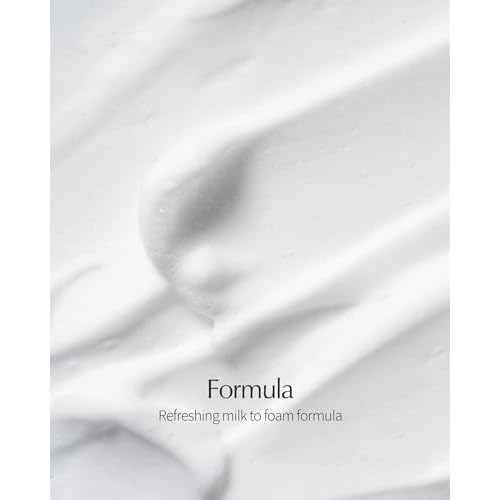 LBB 4-in-1 Micro Foam Cleanser - pH 5.5 Face Cleansing Milk to Bubble Foam - Gentle, Hypoallergenic Deep Cleansing with Moisturizing Finish - Anti Aging Tangerine Cellular Water, 3.38 fl.oz.
