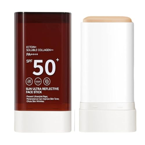 Soelegant SPF 50+ Mineral Foundation Stick for Face & Body, Hydrating Waterproof Makeup