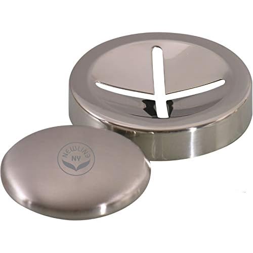 NEWLINE NY Stainless Steel Smell Remover Soap with Stand