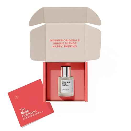 Dossier Free The Musk - Eau de Parfum for All - 50ml / 1.7oz - Clean Skin Musk Fragrance with Ambrette, Jasmine & Cedarwood - Genderless, Vegan, Long-Lasting Perfume