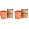 Paddywax Sahara 9 OZ Terracota JAR with Debossed Firefly Stamp - Cactus Blossom (Pack of 2)