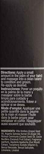 AGADIR Oud Wood Beard Oil, 1.5 Fl Oz