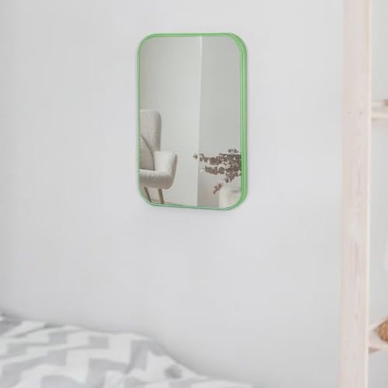 8-Inch Vanity Makeup Mirror with Stand, Wall Hanging Dual-Use