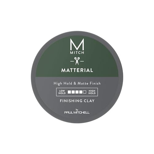 MITCH Finishing Clay for Men - High Hold, Ultra-Matte, 3 oz