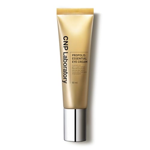 CNP Propolis Eye Cream (1.7 fl.oz / 50ml) - Nourishing Eye Cream with Propolis Extract, Ceramide, Lightweight Cream Texture, Firming Wrinkles, Gifts for Women, Korean Skin Care