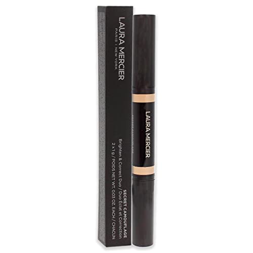 Laura Mercier Secret Camouflage Concealer Duo Stick - 3W Medium with Warm Undertones Women 2 x 0.3 oz