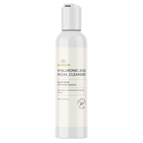Swanson Hyaluronic Acid Facial Cleanser 8 fl Ounce (237 ml) Liquid
