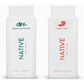 Native Special Edition Winter Body Wash |for Women & Men | Sulfate Free, Paraben Free, Dye Free, with Naturally Derived Clean Ingredients, 18 oz each (2 Pack) (Fresh Mistletoe & Candy Cane)